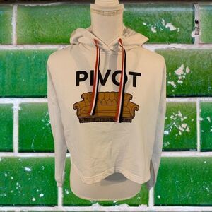 Friends Pivot Crop Hoodie